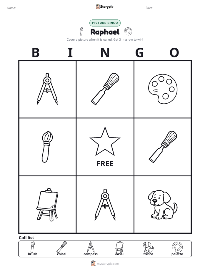 Picture Bingo