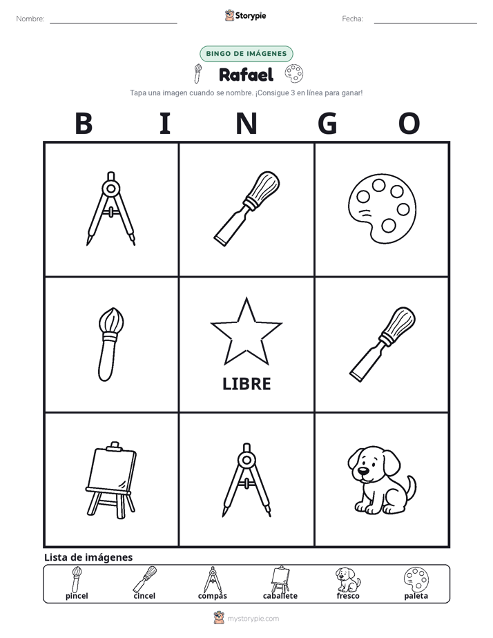 Bingo de Imágenes