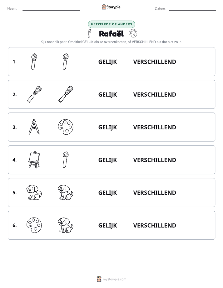 Zelfde of Verschillend