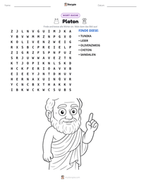 Platon druckbare Arbeitsblatt Vorschau