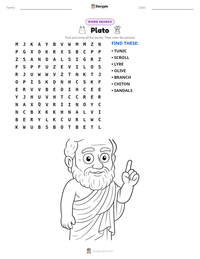 Plato printable worksheet preview