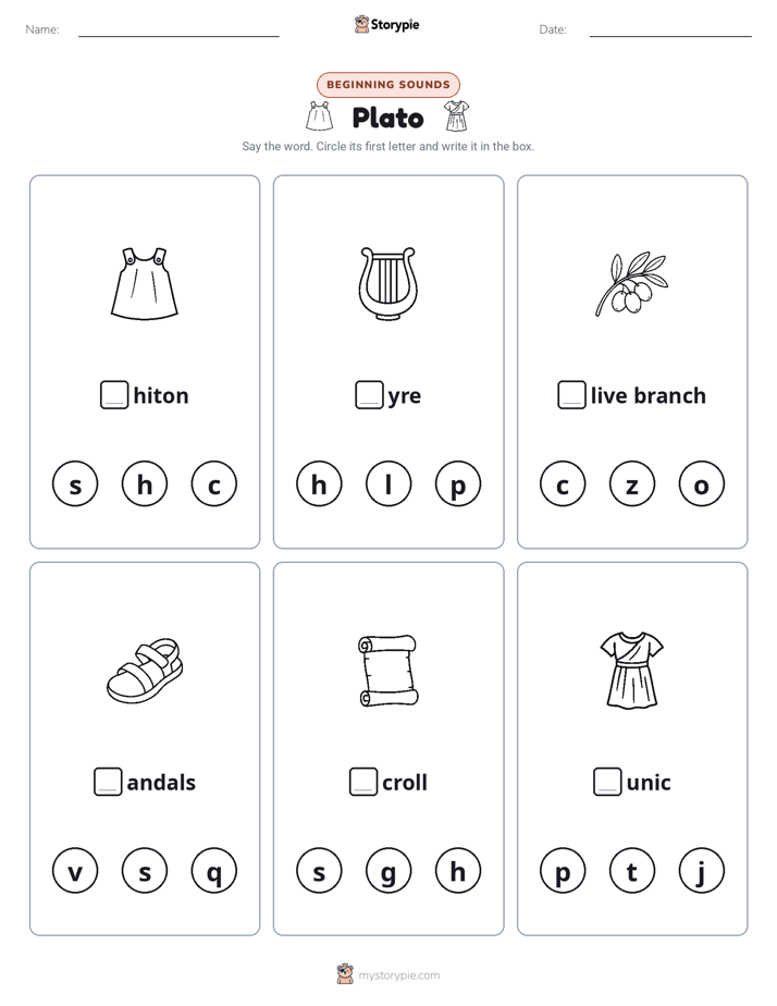 Beginning Sounds