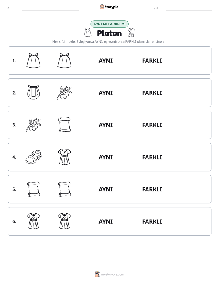 Aynı mı Farklı mı