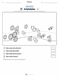 Aristoteles druckbare Arbeitsblatt Vorschau