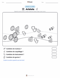 Aperçu de la feuille de travail imprimable Aristote