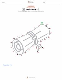 Aristotle printable worksheet preview