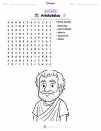 Aristoteles druckbare Arbeitsblatt Vorschau