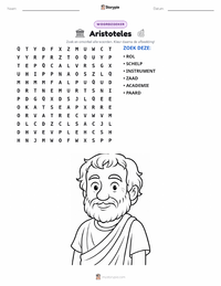 Aristoteles afdrukbare werkblad voorbeeld