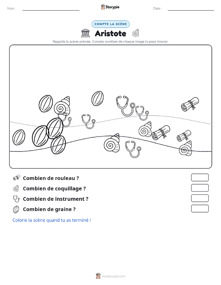 Scène de Comptage