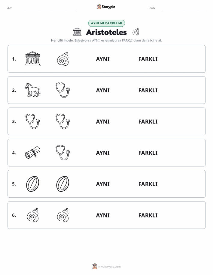 Aynı mı Farklı mı