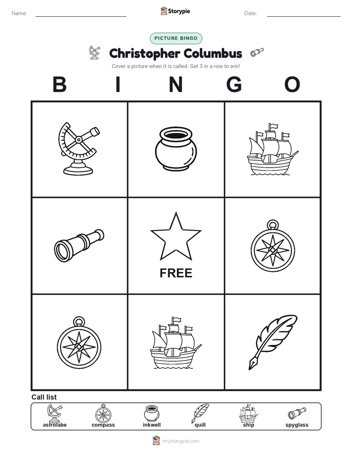 Picture Bingo