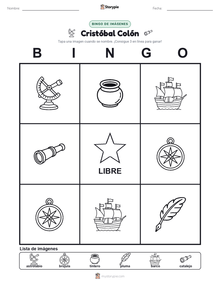 Bingo de Imágenes