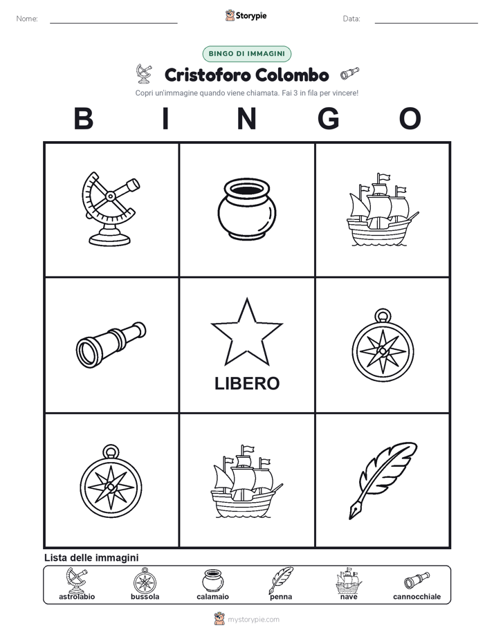 Bingo delle Immagini
