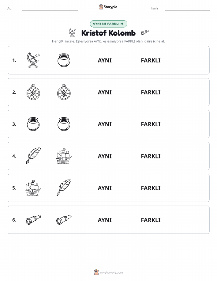 Aynı mı Farklı mı