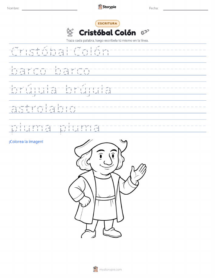 Práctica de Escritura