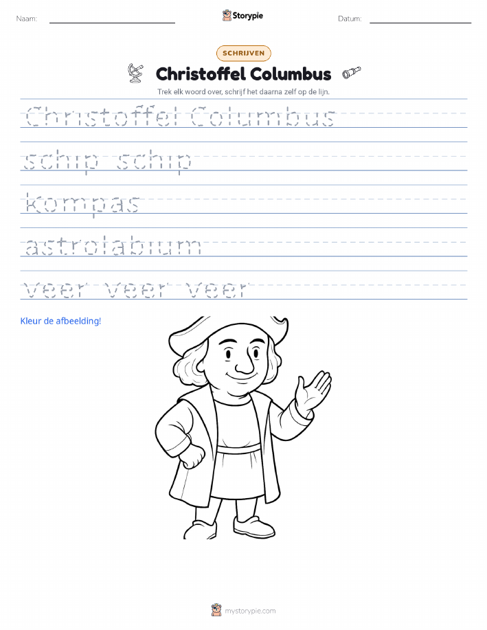 Schrijf Oefening