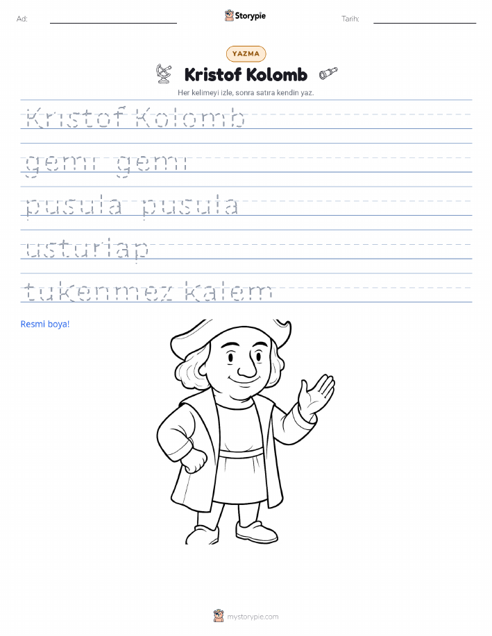 Yazma Pratiği