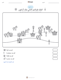 معاينة ورقة العمل القابلة للطباعة الملك فرناندو الثاني ملك أراغون
