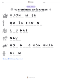 Xem trước tài liệu in sẵn Vua Ferdinand II của Aragon