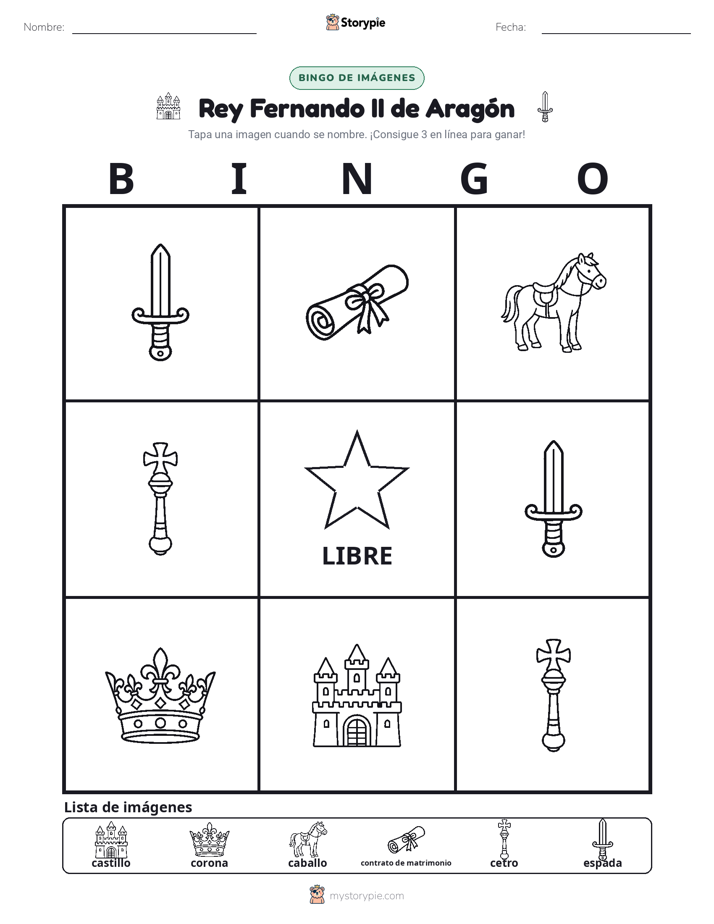 Bingo de Imágenes