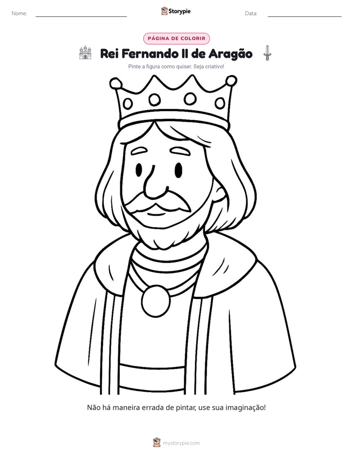 Página para colorir