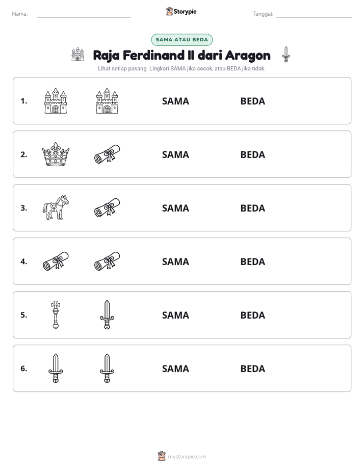 Sama atau Berbeda
