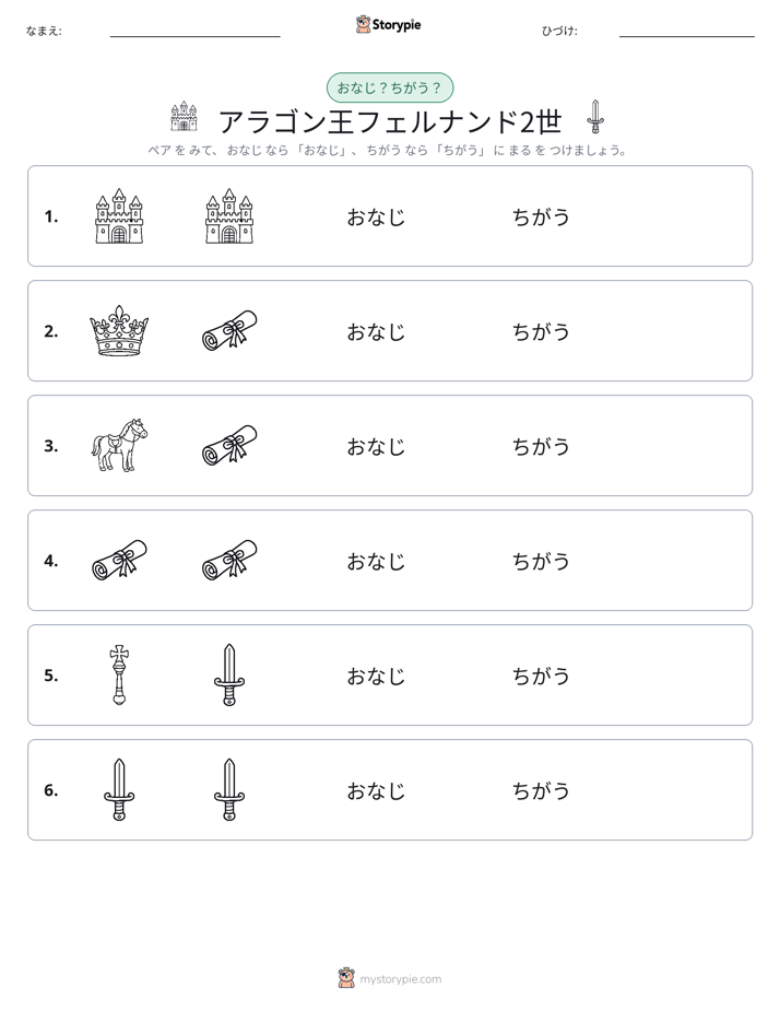 同じか違うか