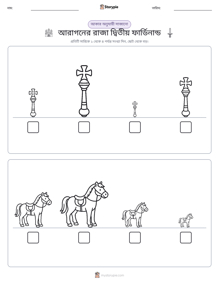 আকারের ক্রম