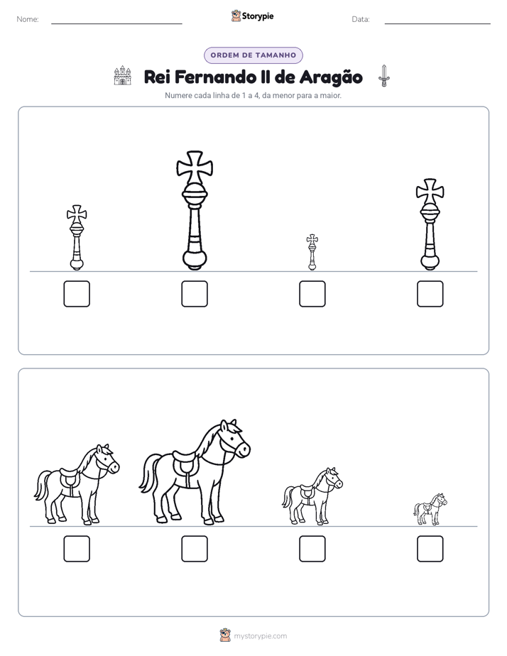 Ordem de Tamanho