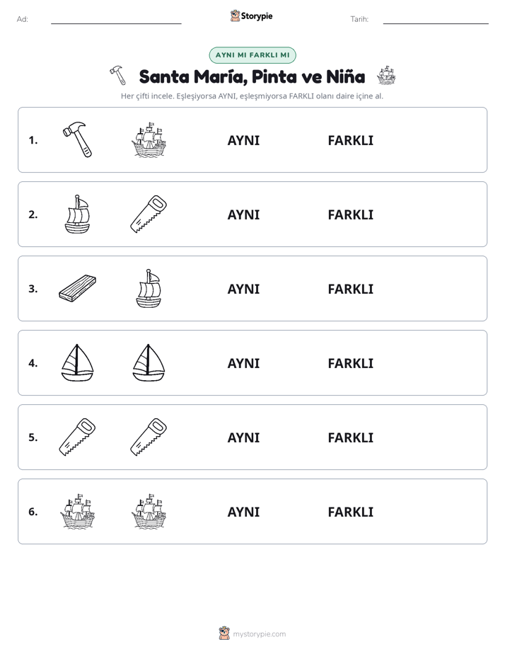 Aynı mı Farklı mı