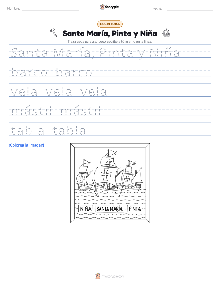 Práctica de Escritura