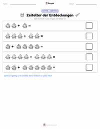 Zeitalter der Entdeckungen druckbare Arbeitsblatt Vorschau