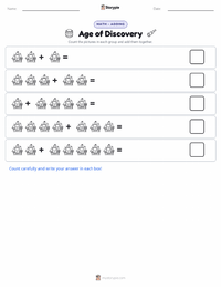 Age of Discovery printable worksheet preview