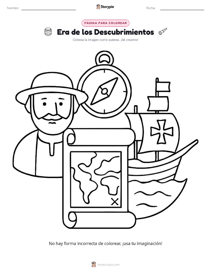 Página para Colorear