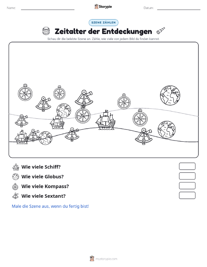 Zähl-Szene
