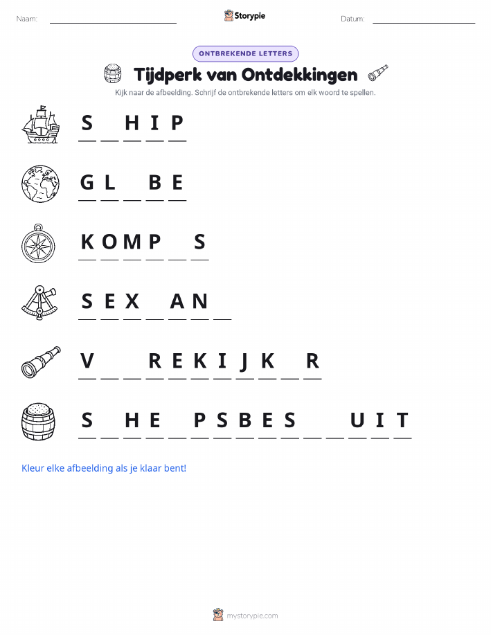 Ontbrekende Letters