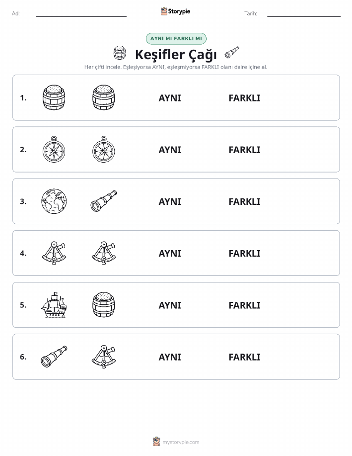 Aynı mı Farklı mı