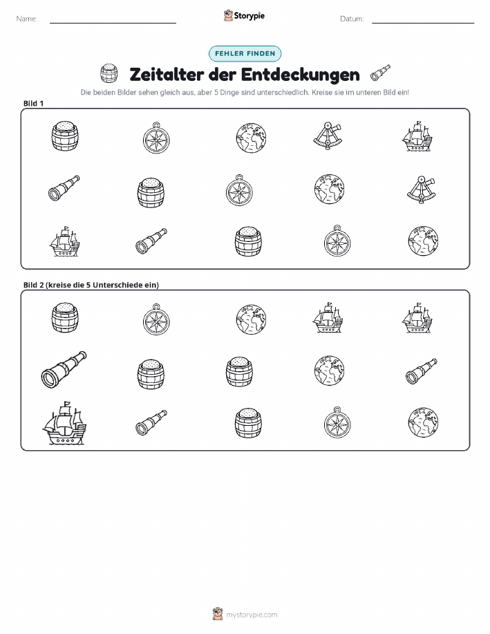Finde den Unterschied