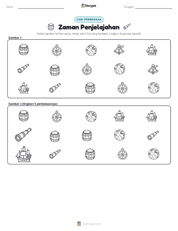 Temukan Perbedaannya