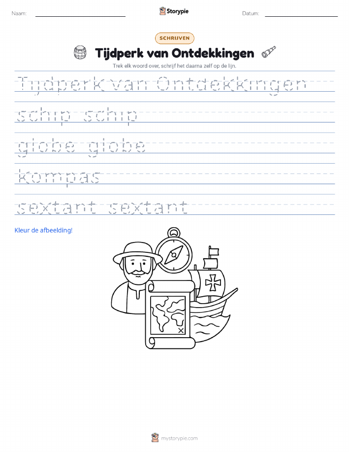 Schrijf Oefening
