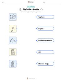 Öpücük yazdırılabilir çalışma sayfası önizlemesi