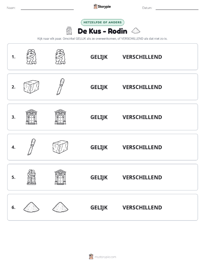 Zelfde of Verschillend