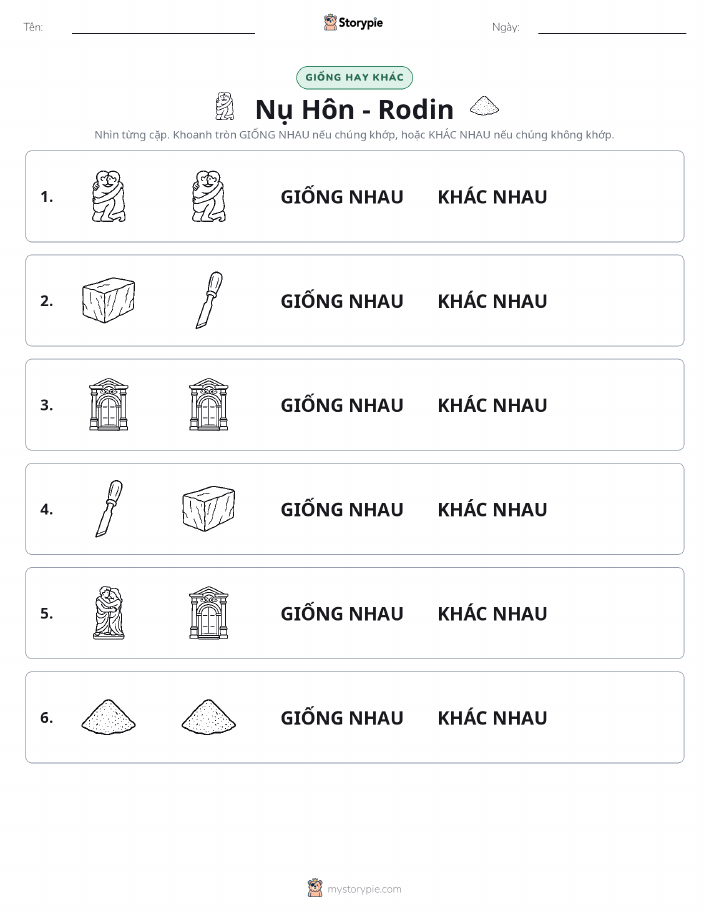 Giống Hay Khác