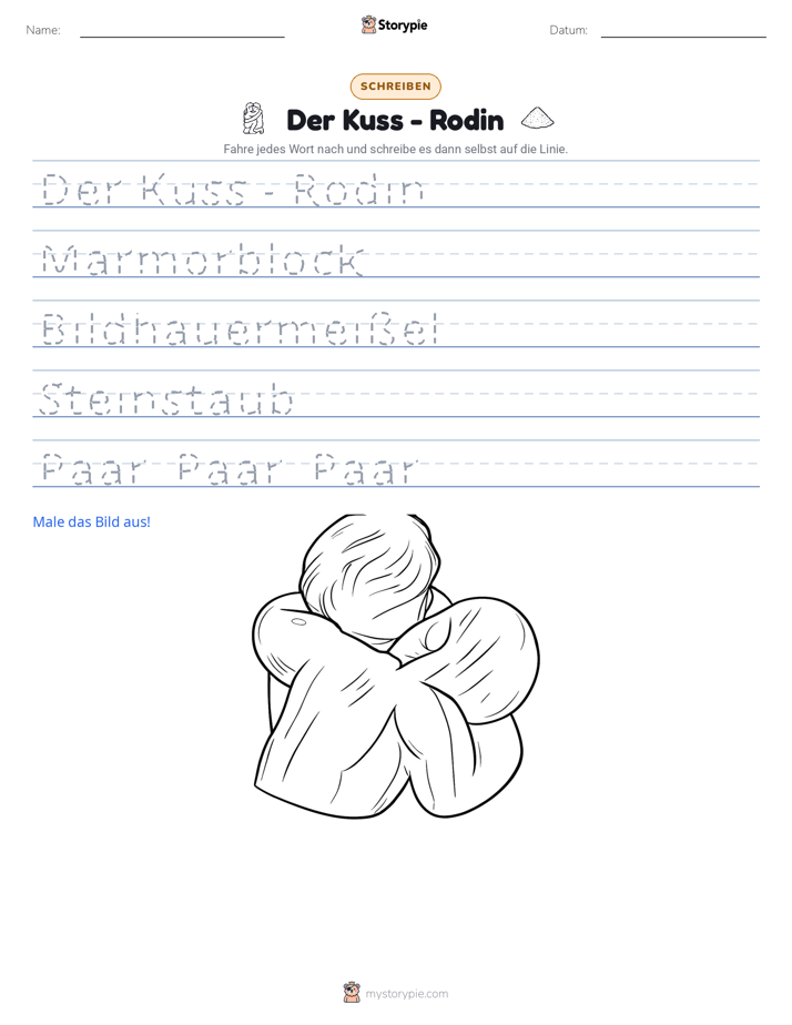 Schreibübung