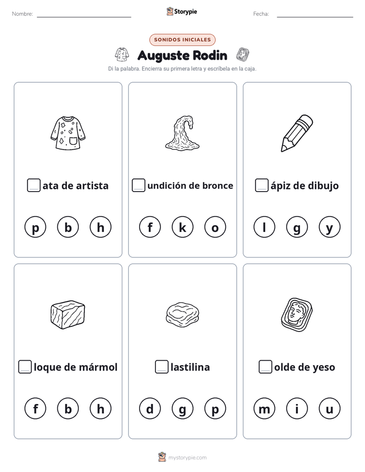 Sonidos Iniciales