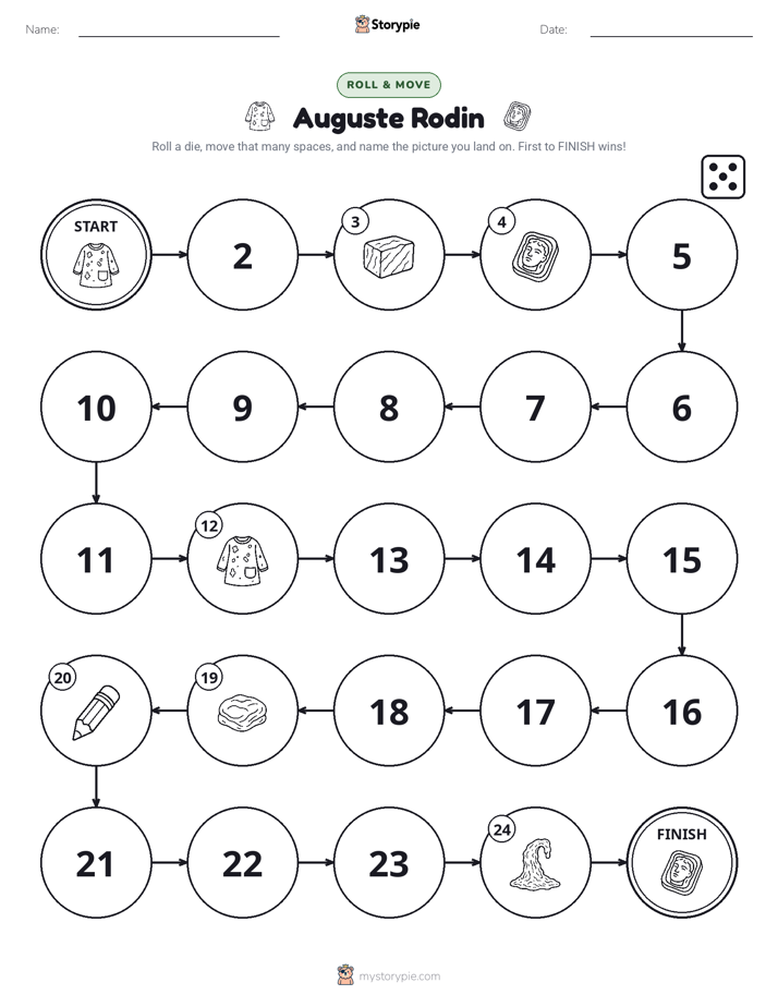 Roll & Move Game