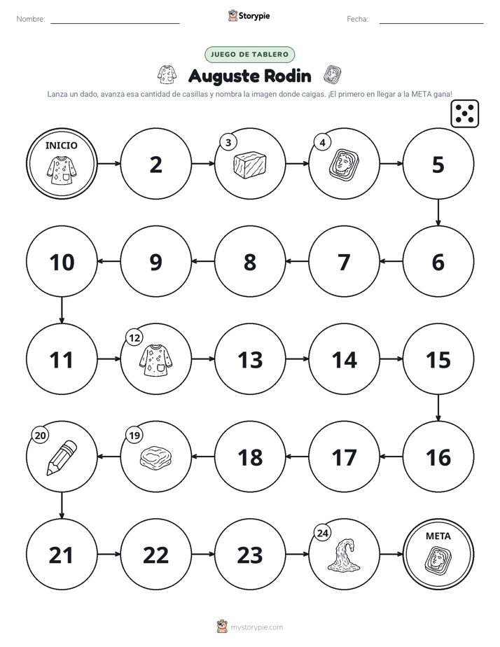 Juego de Rueda y Avanza