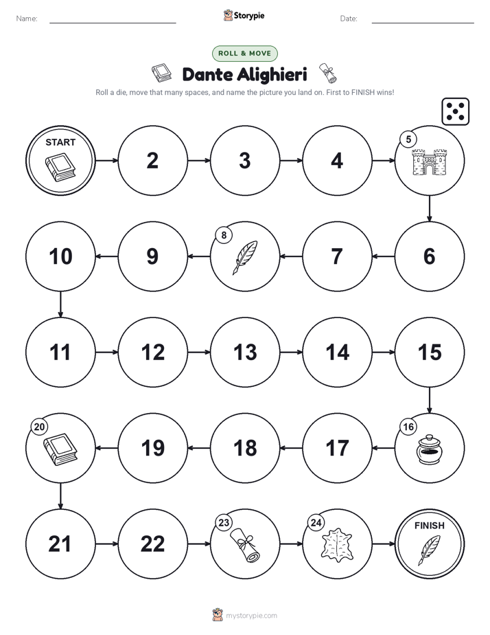 Roll & Move Game
