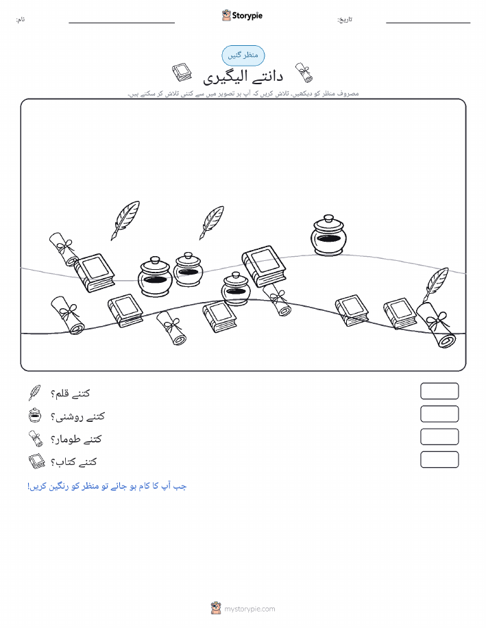 گنتی کا منظر