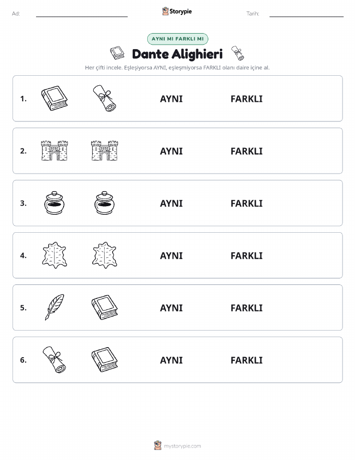 Aynı mı Farklı mı